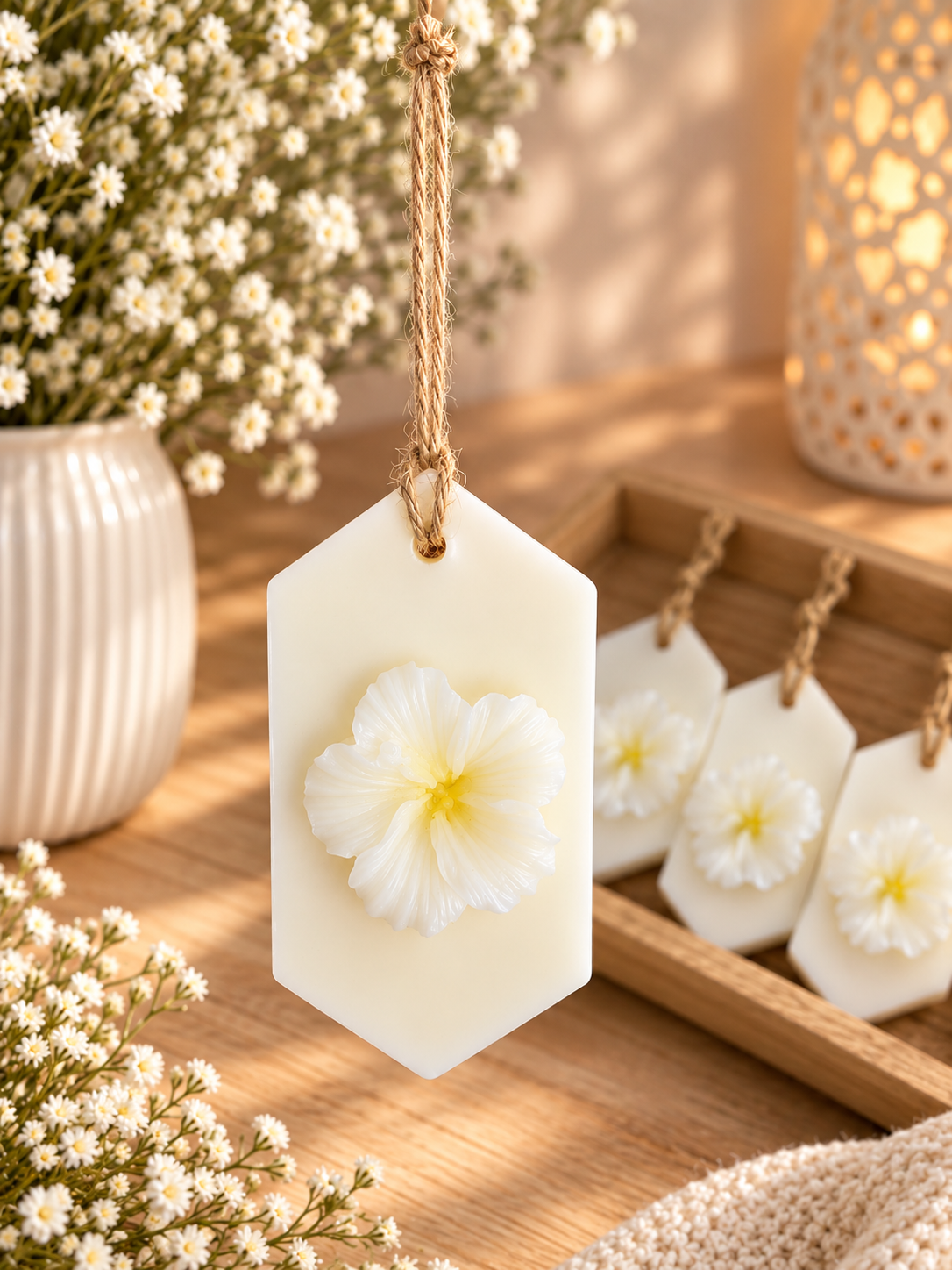 🌸 Suspension parfumée – Monoï 🌴